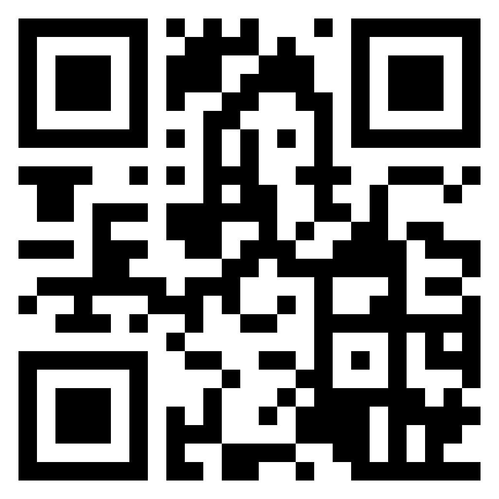 QR code voor deze website